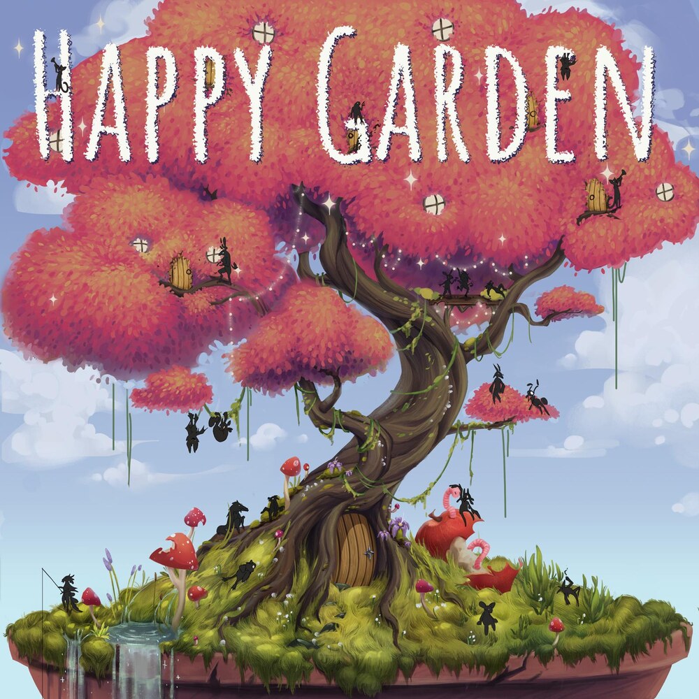 Happy Garden CD front cover artwork